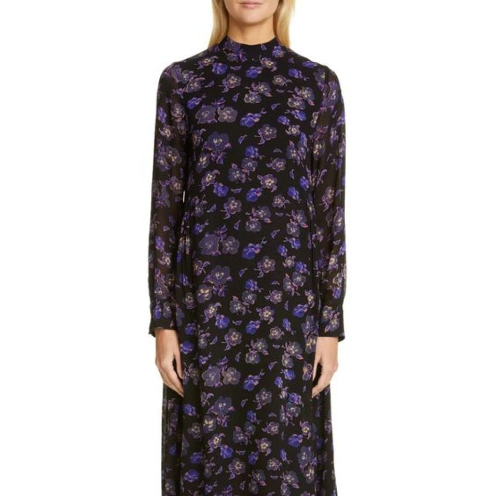 SO PRETTY! GANNI FLORAL MIDI DRESS